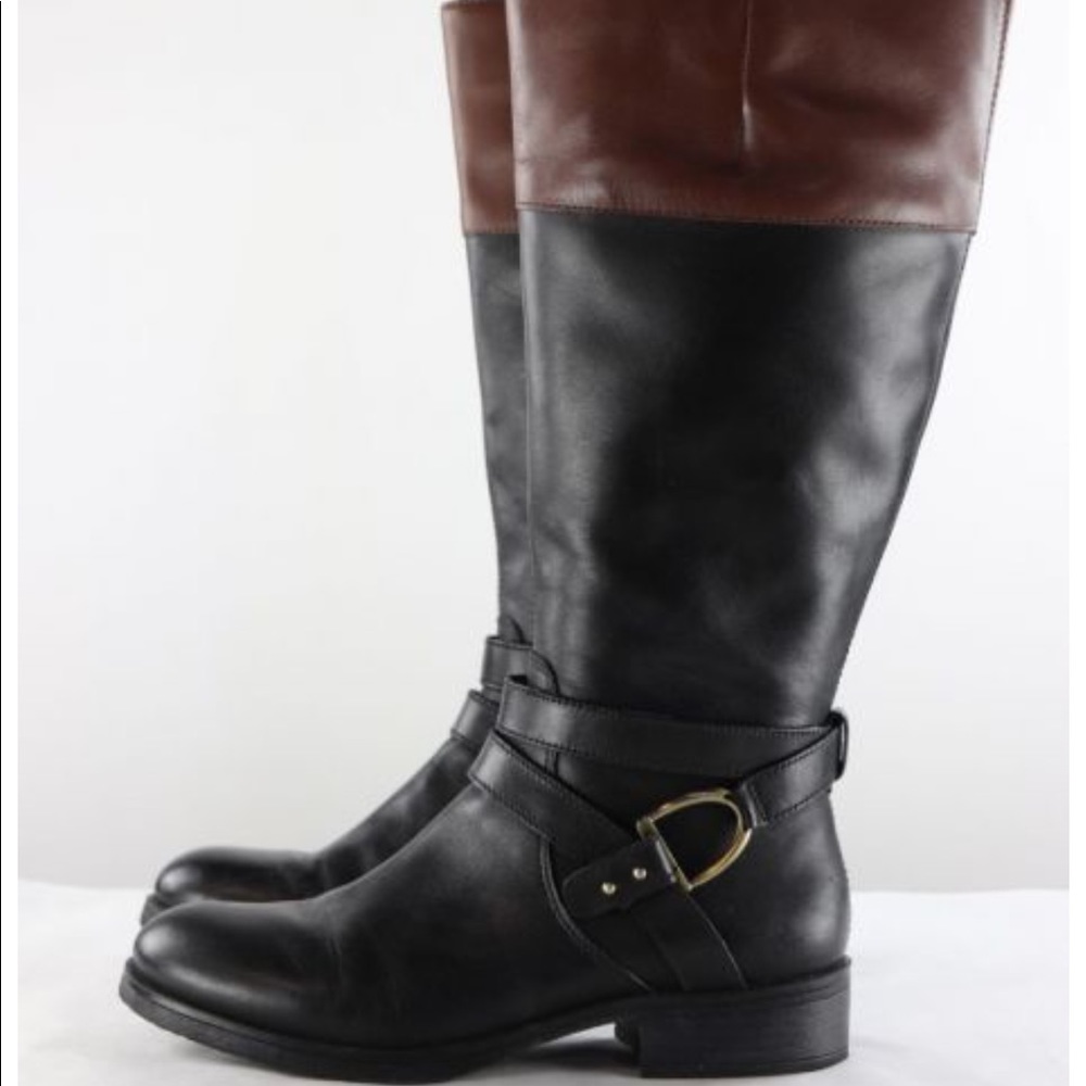 Women’s Bandolino Baya Tall Wide Calf Leather Boot